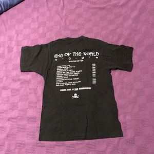 End of the World Tour t-shirt